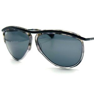 NEW RAY BAN RB 2219 OLYMPIAN AVIATOR 1286/R5 Polished Grey Havana/Blue Sung 59mm